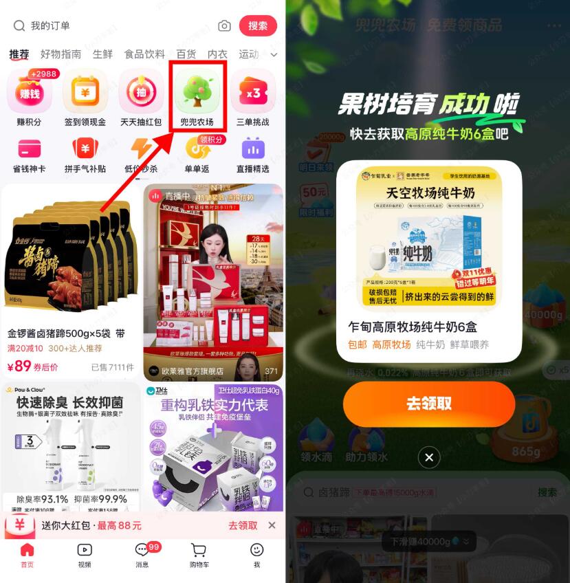 抖音商城果园种树免费得实物插图