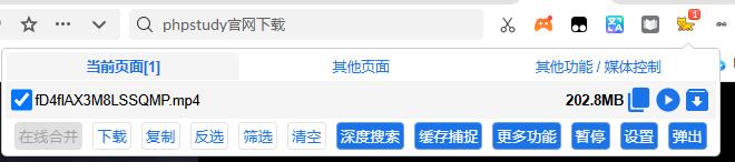 猫抓 Cat Catch 2.6.9 抓取网页视频神器